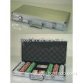 300 poker chip set with round conor alu.case